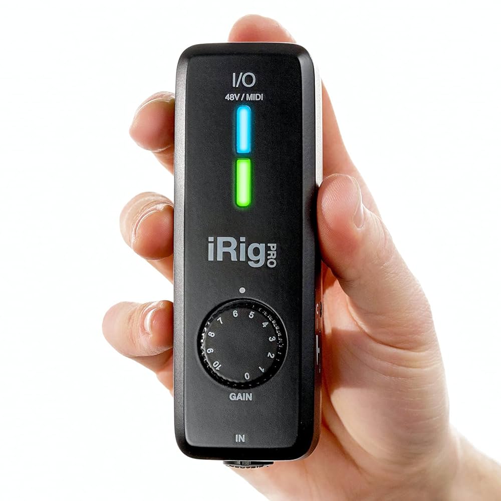 DTM・DAW iRig PRO IK Multimedia iRig Pro I/O audio interface for iPhone, iPad
